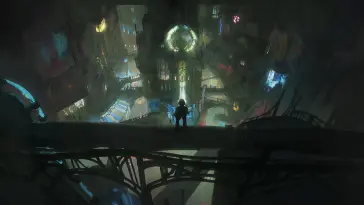 دانلود والپیپر متحرک شهر زیرین The Undercity از انیمه آرکین Arcane