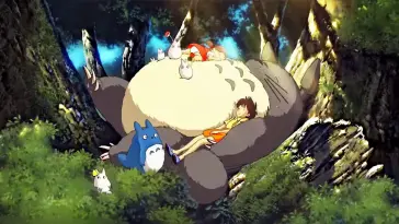 دانلود والپیپر متحرک توتورو در حال خواب My Neighbor Totoro