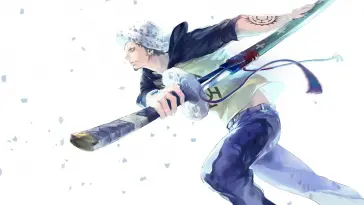 دانلود والپیپر متحرک ترافالگار لاء وان پیس Trafalgar Law One Piece