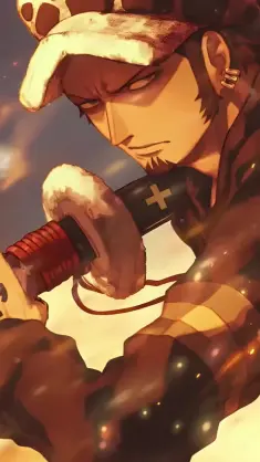 دانلود والپیپر متحرک ترافالگار دی. واتر لا Trafalgar Law از One Piece