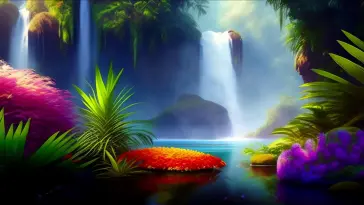 دانلود والپیپر متحرک طبیعت گرمسیری Tropic Nature