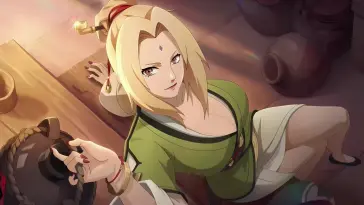 دانلود والپیپر متحرک تسوناده Tsunade از ناروتو Naruto