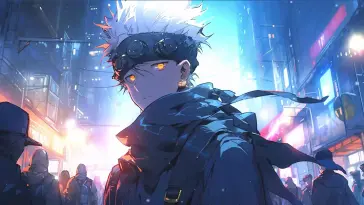 دانلود والپیپر متحرک جوجوتسو کایزن گوجو Jujutsu Kaisen Gojo