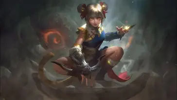 دانلود والپیپر متحرک وان‌وان Wanwan از موبایل لجندز Mobile Legends