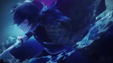 دانلود والپیپر متحرک گیو توموکا Giyu Tomioka از شیطان‌کش Demon Slayer