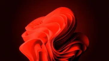 دانلود والپیپر متحرک ویندوز ۱۱ قرمز Windows 11 Red