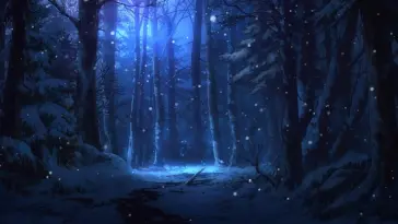دانلود والپیپر متحرک طبیعت – جنگل زمستانی Winter Forest