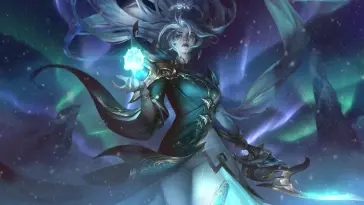 دانلود والپیپر متحرک دیانا Diana (جنگجوی زمستان‌تبار) از League of Legends