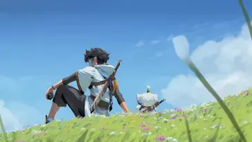 دانلود والپیپر متحرک منظره آسمان آبی Blue Sky