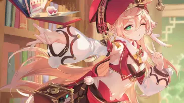 دانلود والپیپر متحرک یانفی گنشین ایمپکت Yanfei Genshin Impact