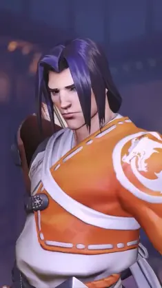 دانلود والپیپر متحرک هانزوی جوان با کمان Young Hanzo With Bow از اورواچ ۲ Overwatch 2