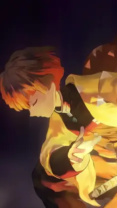 دانلود والپیپر متحرک زنیتسو Zenitsu – فنون شمشیرزنی از دیمون اسلیر Demon Slayer