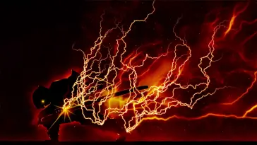 دانلود والپیپر متحرک زنیتسو با انرژی رعد و برق از Demon Slayer