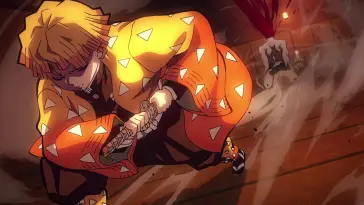 دانلود والپیپر متحرک شیطان کش Demon Slayer – شخصیت زنیتسو Zenitsu
