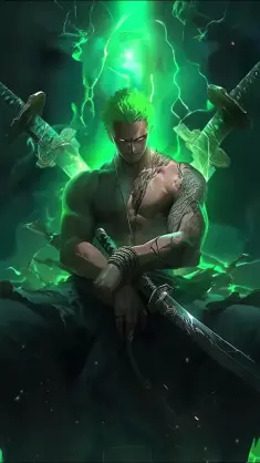 دانلود والپیپر متحرک رورونوا زورو Roronoa Zoro – پادشاه دوزخ از One Piece