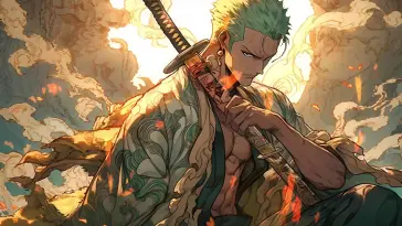 دانلود والپیپر متحرک رورونوا زورو وان پیس One Piece Roronoa Zoro